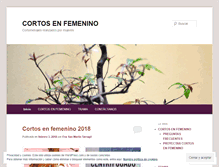 Tablet Screenshot of cortosenfemenino.net